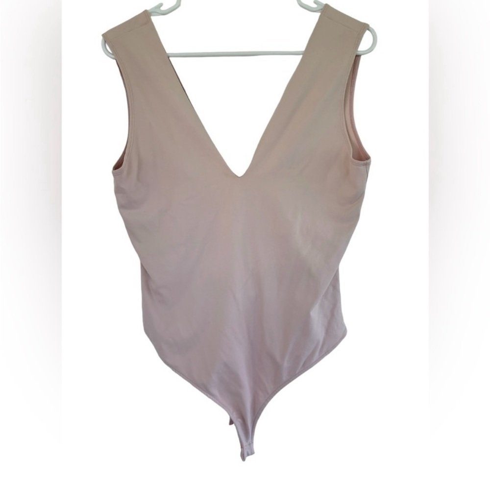 Intimately Free People Women's V-Neck Bodysuit - Cream EUC